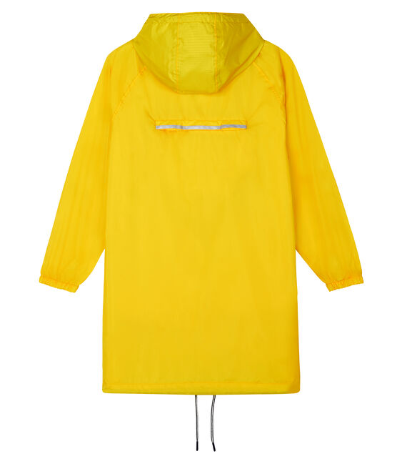 Lange winddichte jacke damen gelb JAUNE
