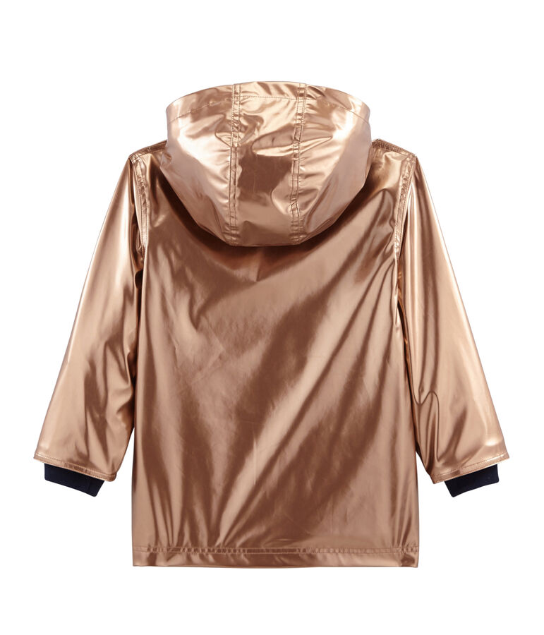 Kinder-Regenjacke M&auml;dchen COPPER