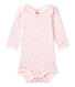 Bedruckter Baby-Mädchen-Langarmbody