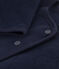 Damen-Cardigan aus gestepptem Doppeljersey blau SMOKING