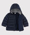 Recycelter Baby-Anorak blau SMOKING
