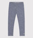 Kinder-Leggings aus Wolle und Baumwolle mit Ringelstreifen