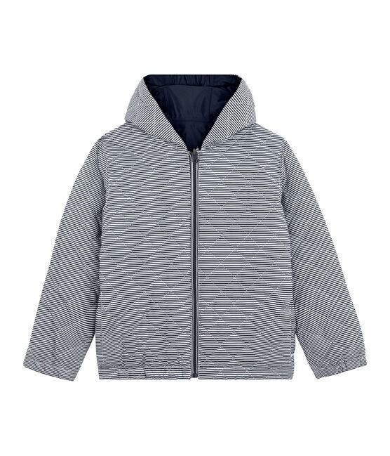 Wendbare Kinder-Windjacke unisex blau SMOKING