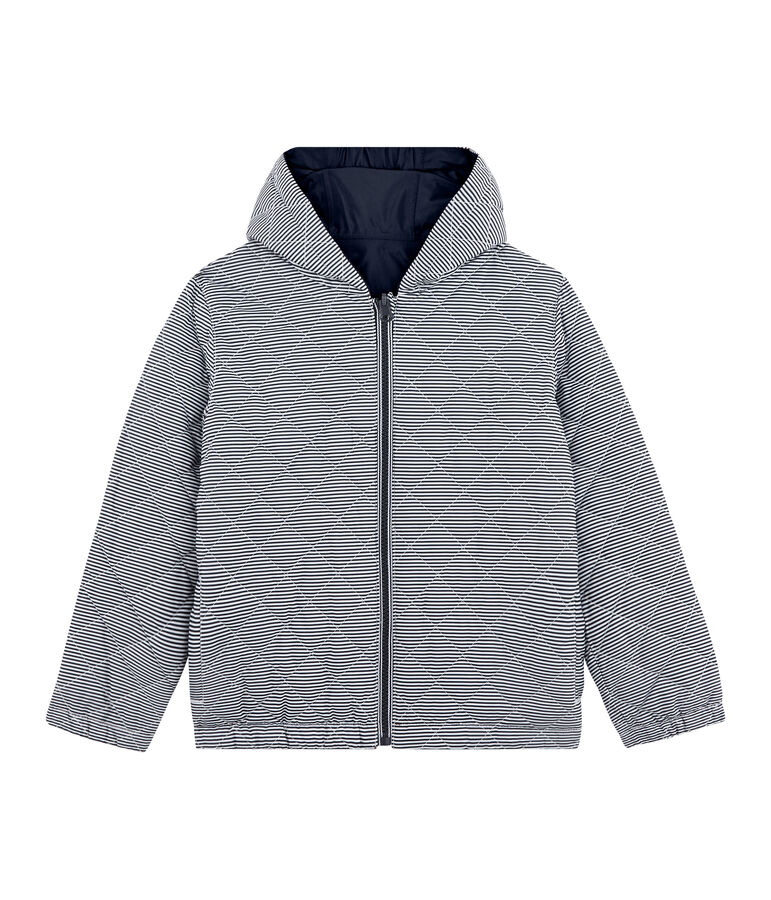 Wendbare Kinder-Windjacke unisex blau