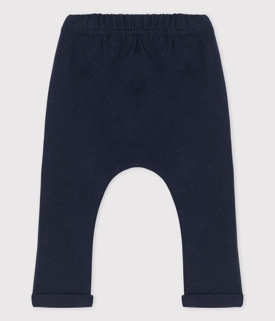 Babyhose aus dichtem Jersey  blau SMOKING
