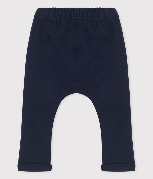 Babyhose aus dichtem Jersey blau
