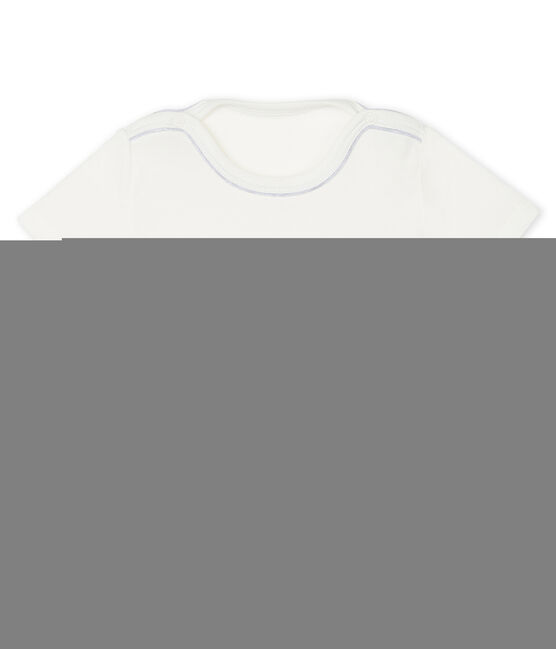 Tee shirt manches courtes bébé garçon weiss MARSHMALLOW CN
