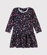 Langärmliges Kleid aus Baby-Baumwolle