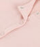 Kinder-Cardigan aus Molton für Mädchen rosa SALINE