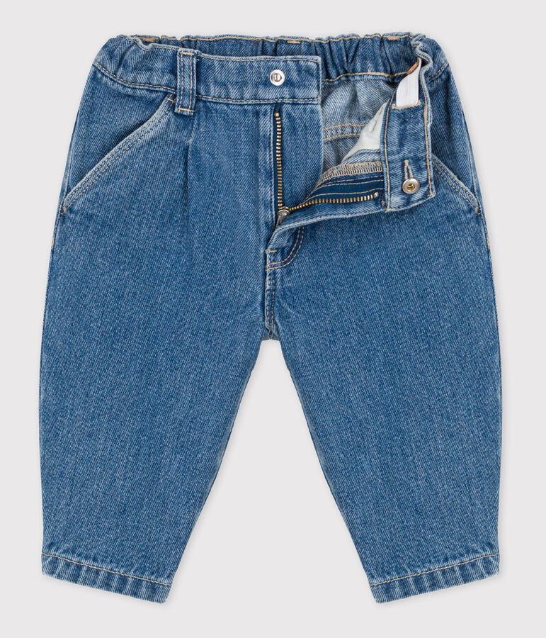 Baby-Jeans aus 100&nbsp;% umweltfreundlichem Denim blau