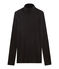damen unterziehpullover aus leichter baumwolle schwarz NOIR