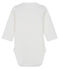 Langärmliger Babybody für Jungen weiss MARSHMALLOW