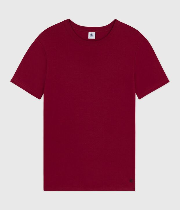 Kurz&auml;rmeliges Damen-T-Shirt L&rsquo;Iconique aus Baumwolle rot