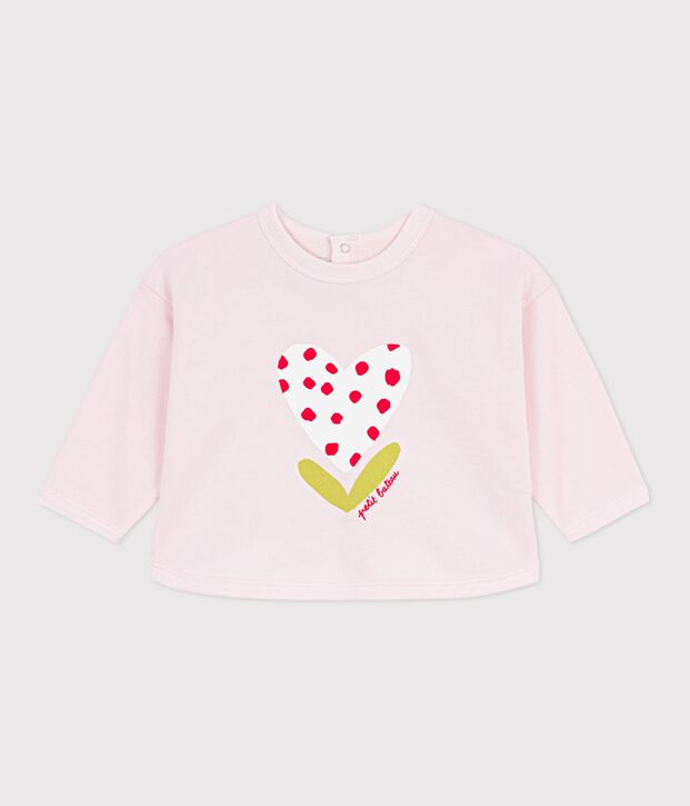 Baby-Baumwoll-Kapuzenpullover mit Muster BARELY