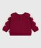 Baby-Sweatshirt aus Baumwolle, warm und weich mit Sternmotiv AMARANTE