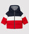 Gesteppter Baby-Anorak für Jungen blau SMOKING/weiss MULTICO