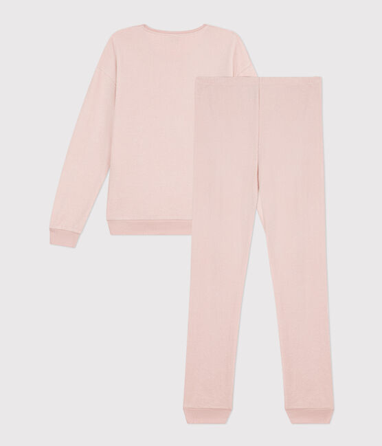 Pyjama aus Frottee für Damen rosa SALINE