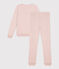 Pyjama aus Frottee für Damen rosa SALINE