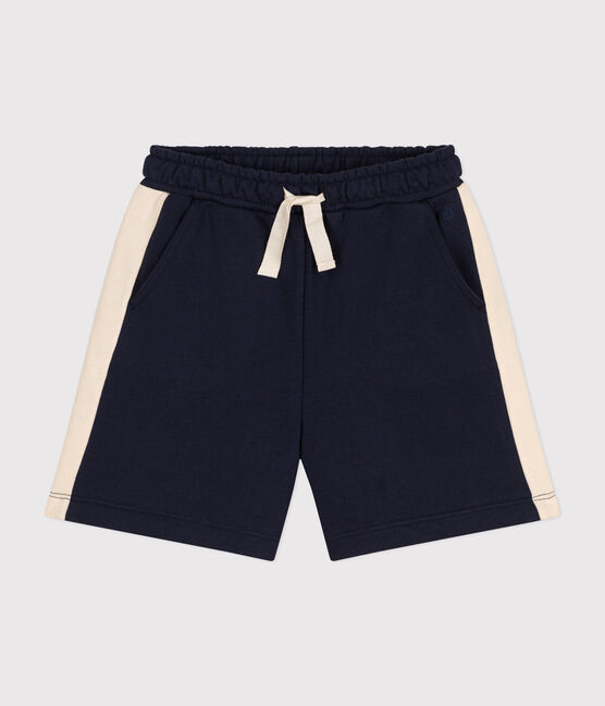 Kinder-Shorts aus Baumwolle für Jungen blau SMOKING