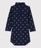 Langärmeliger Baby-Body mit Rollkragen, Unisex blau SMOKING/weiss MARSHMALLOW