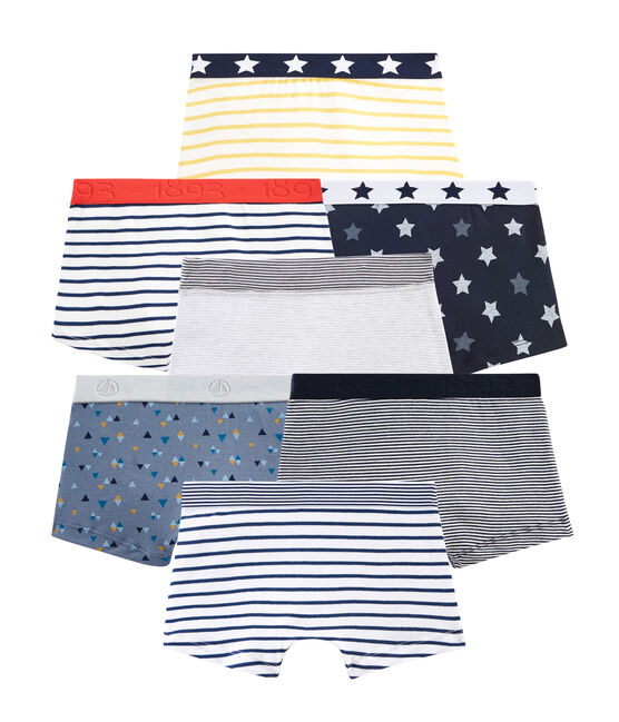 Überraschungsbeutel mit 7 Boxershorts für Jungen variante 1