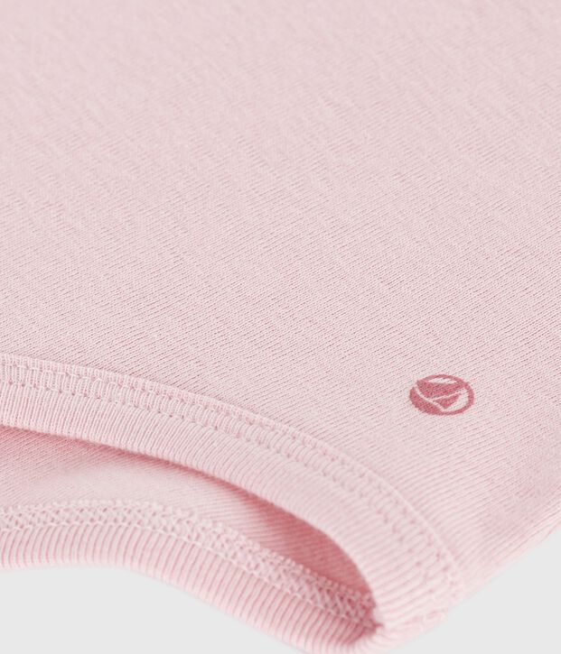 Baby-Body mit Kragen aus einfarbiger Baumwolle JOLI