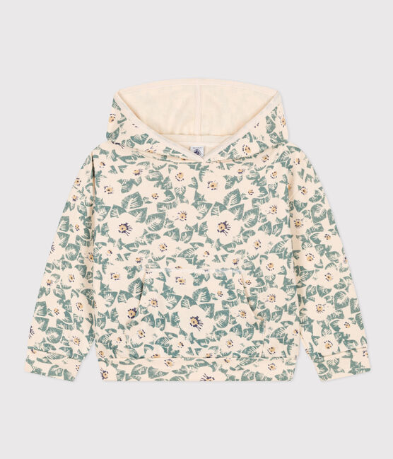Kinder-Hoodie aus Molton für Mädchen AVALANCHE+POLOCHON/ MULTICO