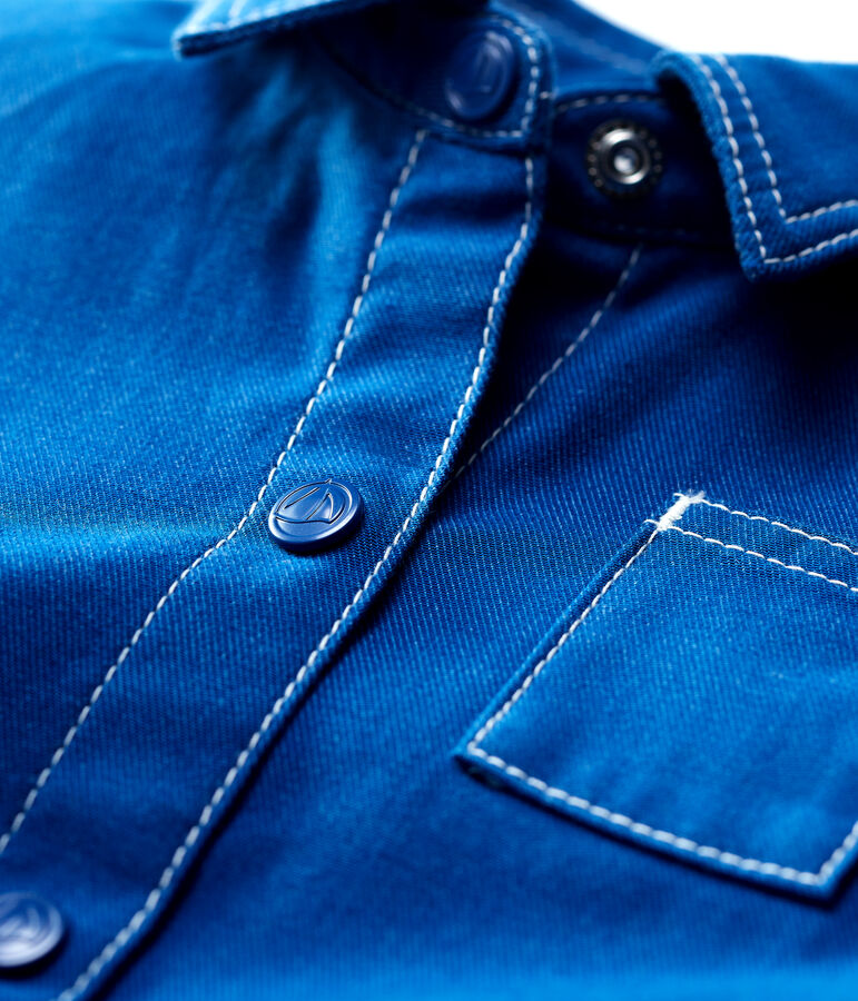 Langer Baby-Overall. blau