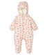 Baby-Fliegeroverall aus Mikrofaser für Mädchen