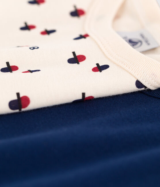 2er-Set kurzärmelige Kinder-T-Shirts aus Baumwolle variante 1