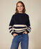 Damen-Pullover aus Baumwolle blau SMOKING/ AVALANCHE