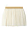 Mädchen-Tüllrock mit Sternenmuster beige COQUILLE/gelb DORE