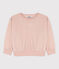 Kinder-Sweatshirt aus Baumwolle für Mädchen/Jungen rosa SALINE