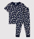 Kinderpyjama aus Baumwolle mit Sternen-Print für Jungen