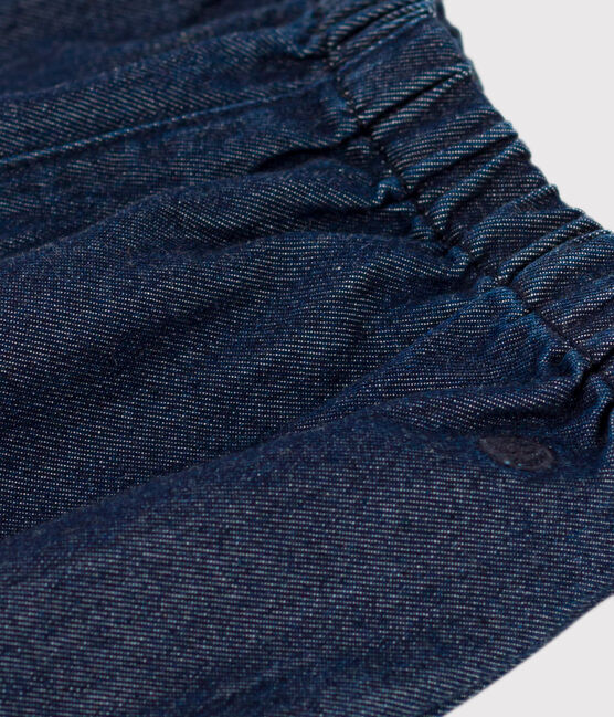 Baby-Hose aus leichtem Bio-Denim. blau DENIM