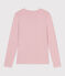 Langärmeliges Damen-T-Shirt L’Iconique aus Baumwolle rosa JOLI