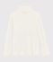 Kinder-Unterziehpullover mit Siebdruck für Mädchen weiss MARSHMALLOW