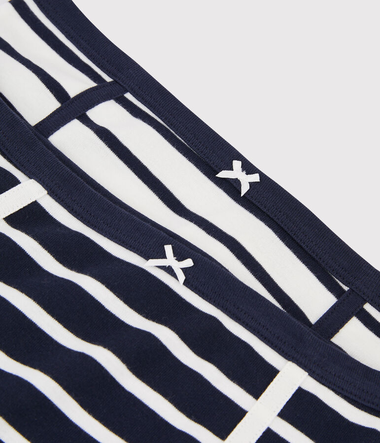 Set aus 2 hoch ausgeschnittenen Damenslips Variante 1 PACK