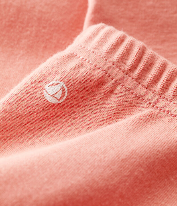 Baby-Leggings aus Bio-Baumwolle rosa