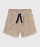 Kinder-Shorts aus Fein-Cord für Mädchen HUITRE