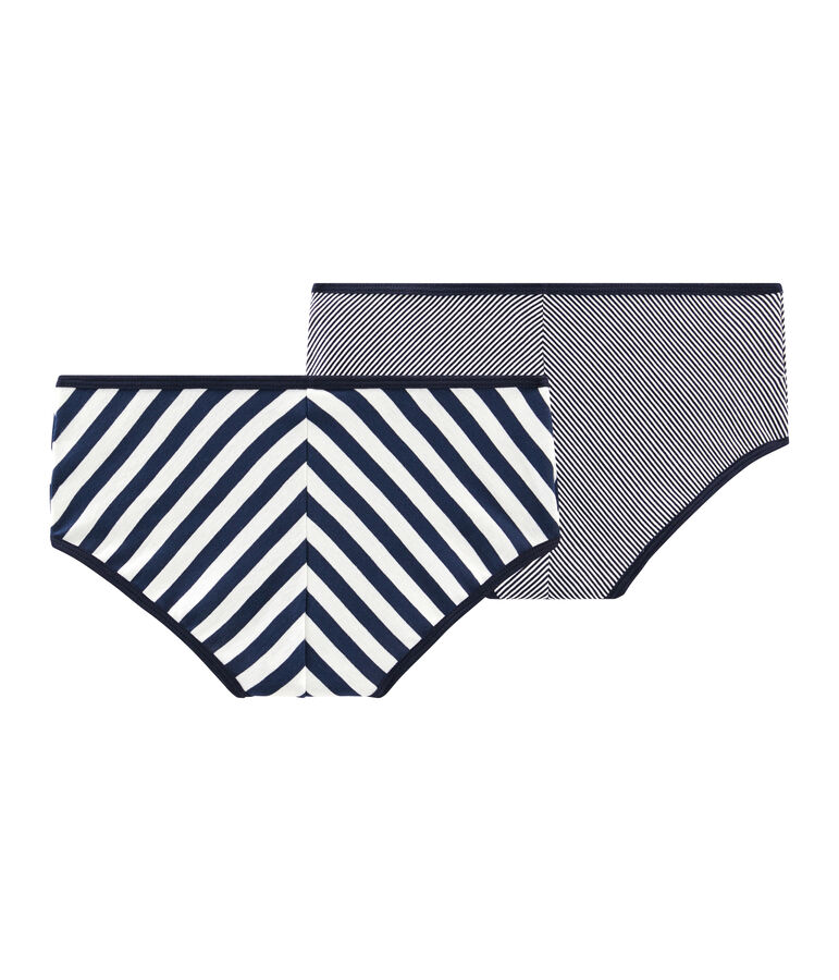 2er Set damenh&ouml;schen mit hoher taille vielfarbig