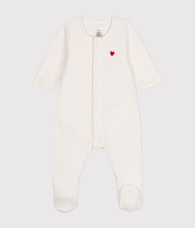 Unisex-Strampler aus Nicki mit integriertem, einfarbigem Body