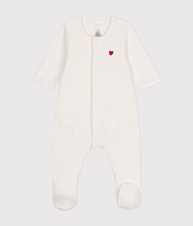 UNISEX-BODYJAMA AUS SAMT weiss