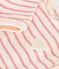 Langärmeliges Baby-Kleid aus Doppeljersey rosa AVALANCHE/ ROSELINE