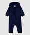 Baby-Overall mit Kapuze. blau SMOKING/ JERRYCAN