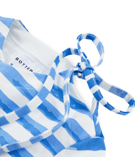 Marinière weiss MARSHMALLOW/blau BLEU