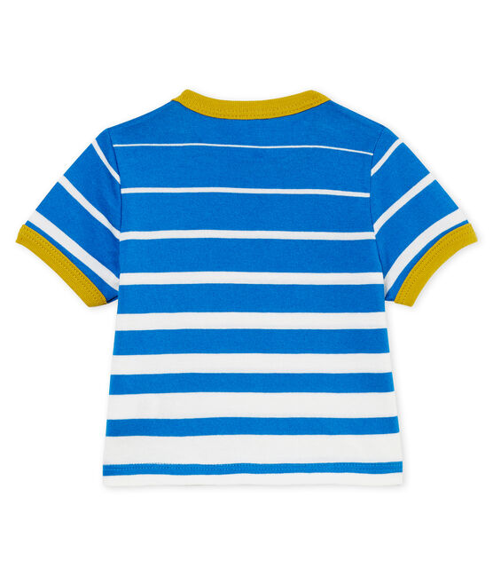 Kurzärmeliges gestreiftes baby-t-shirt jungen | Petit Bateau