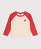 Langärmeliges T-Shirt aus Baumwolle für Kinder/Jungen AVALANCHE/ OURSIN