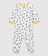 Baby-Strampler aus Baumwolle mit Panther-Muster