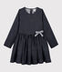 Langärmeliges Kinderkleid für Mädchen